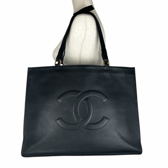 Chanel CC Lambskin Jumbo Tote - Picture 10 of 10